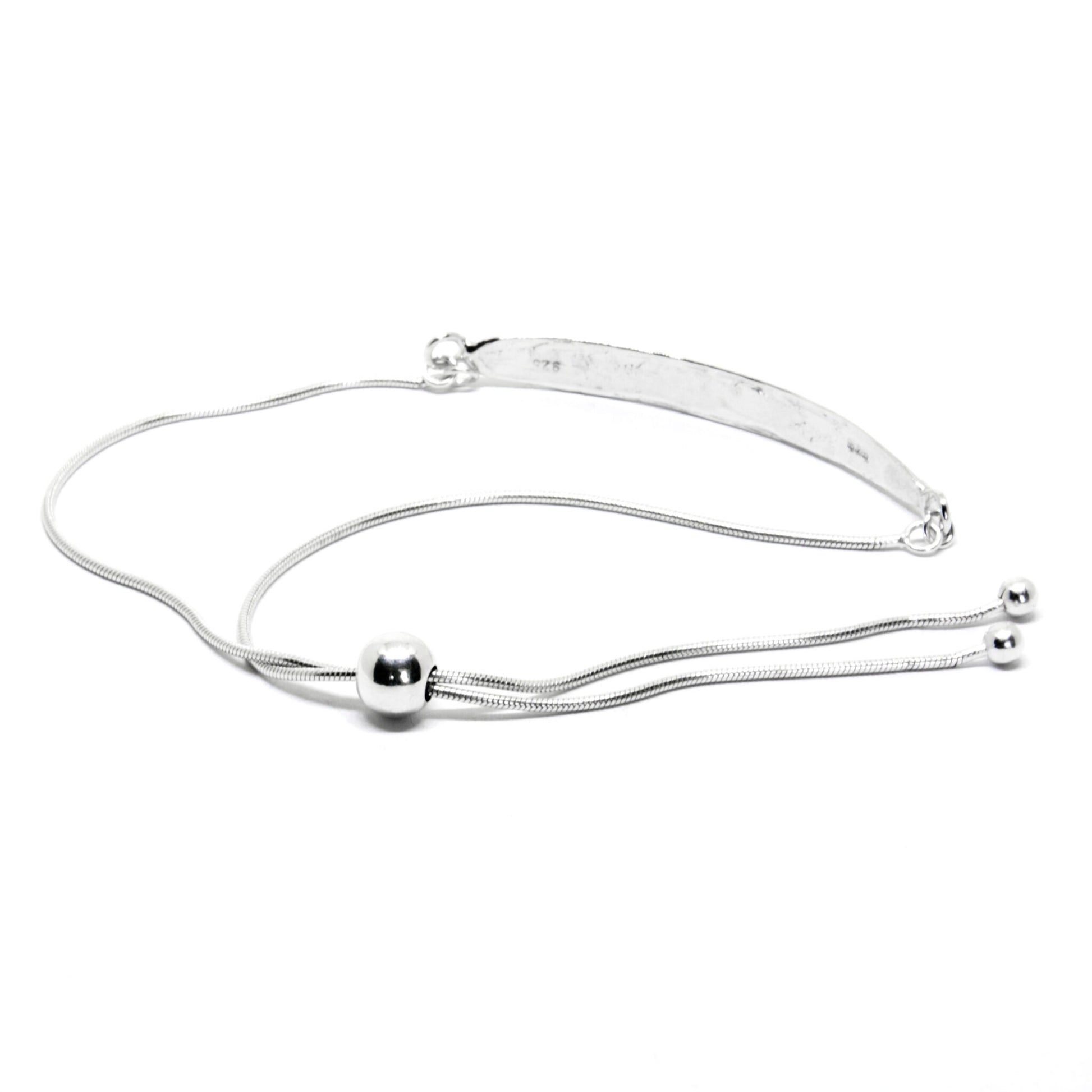SPRING Leaf Bracelet – Handcrafted Silver Jewelry from Estonia by Agnes Veski Jewellery at www.brixbailey.com