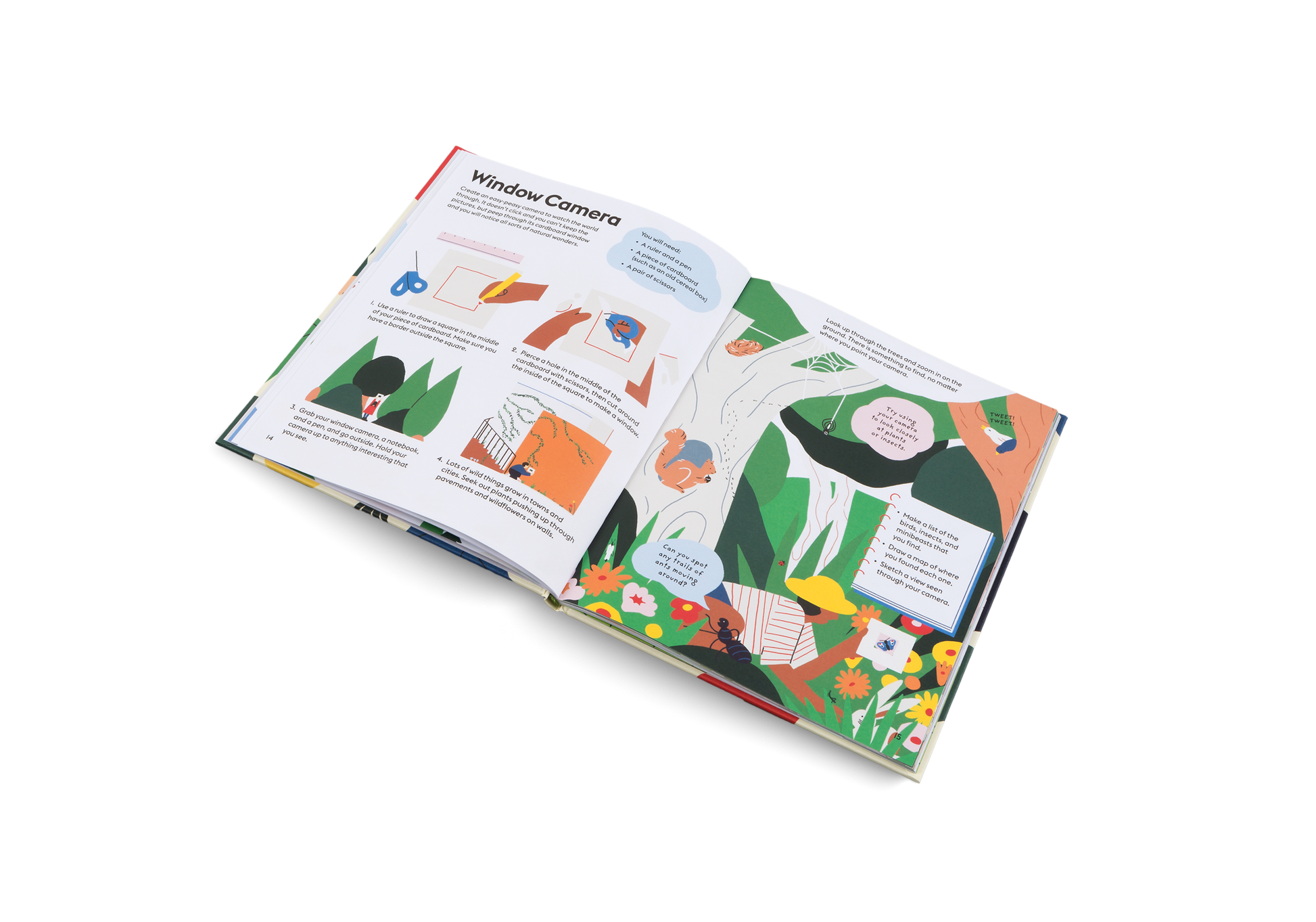 Let's Play Outdoors Book for Children