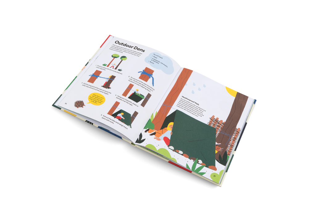 Let's Play Outdoors Book for Children