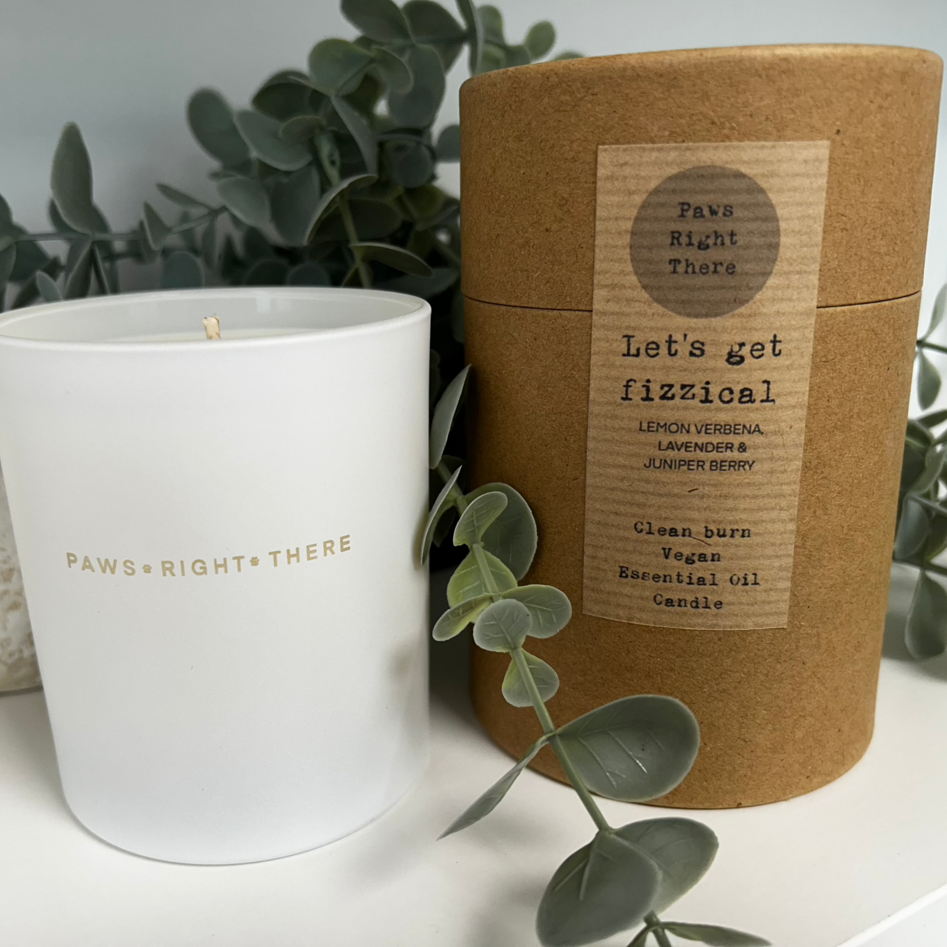 Lets Get Fizzical Clean Burn Essential Oil Candle