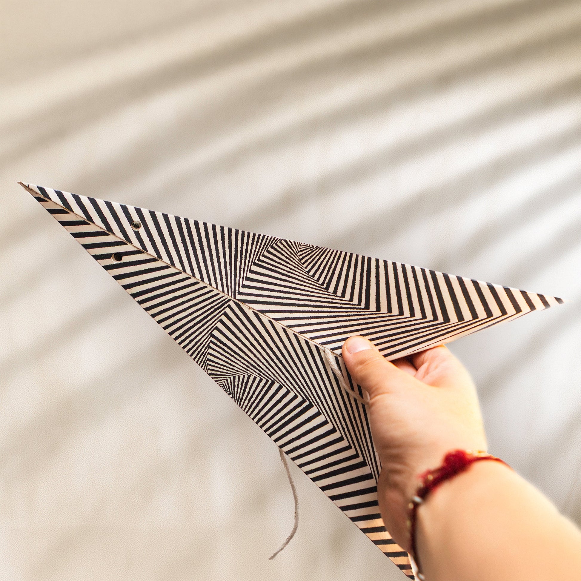 Monochrome Star Paper Lantern 60cm