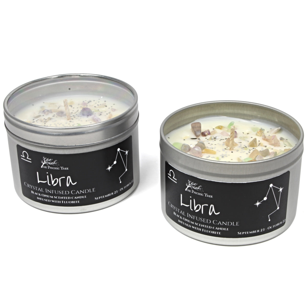 Libra Crystal and Jewellery Scented Zodiac Candle