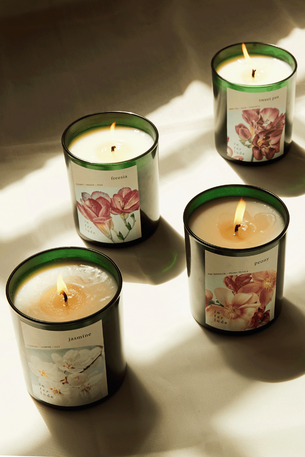 Wild Rose Scented Candle