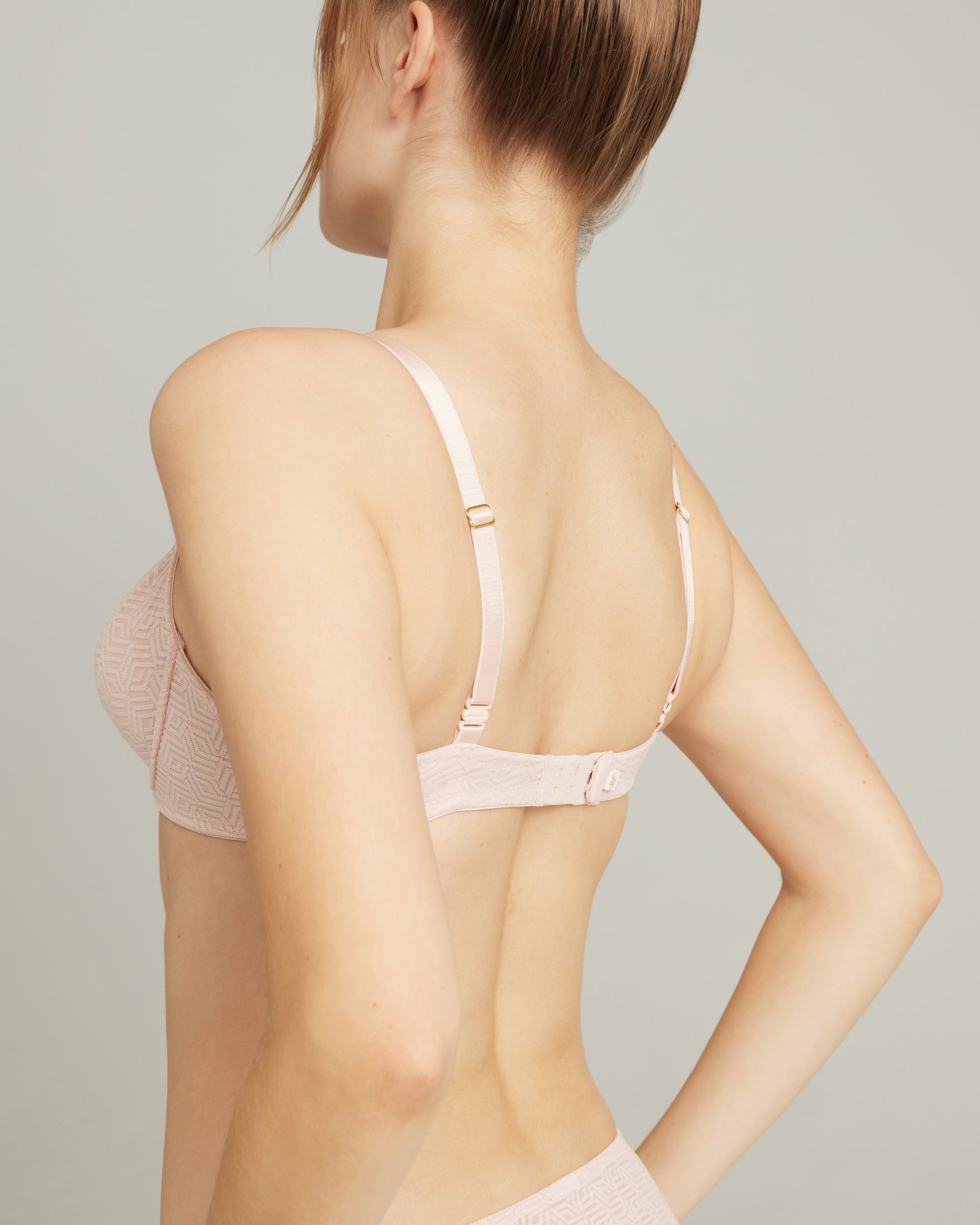 The Lift Balcony Bra - Blush Pink