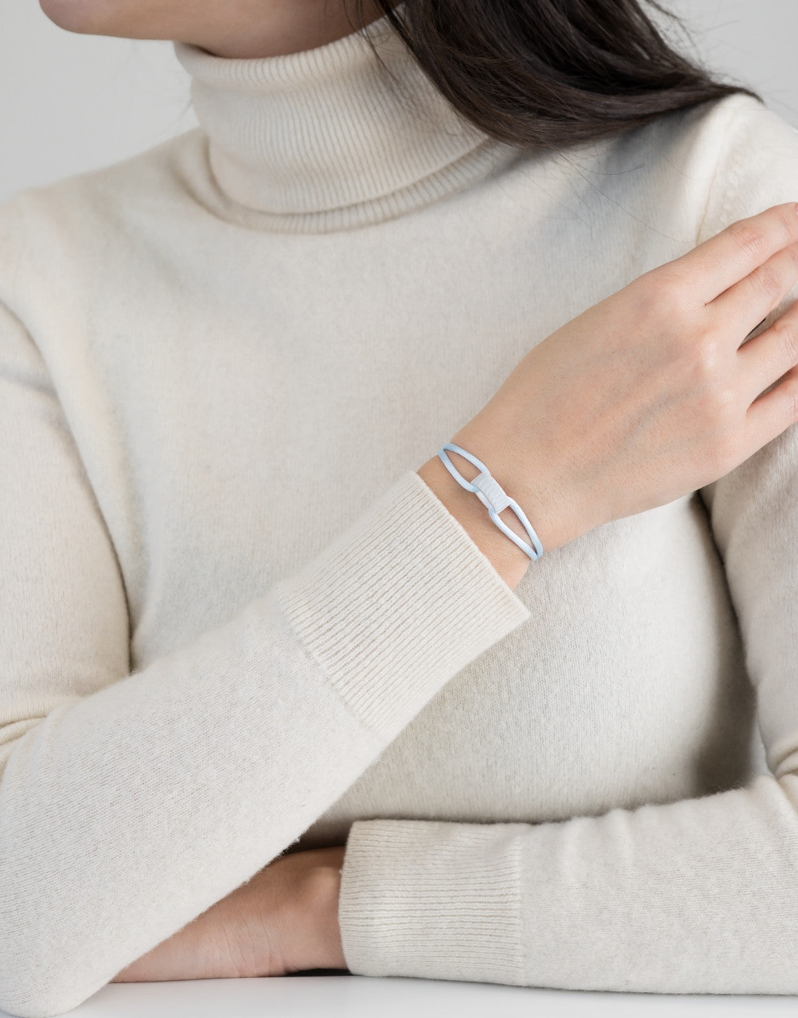 Cord Bracelet in Snow