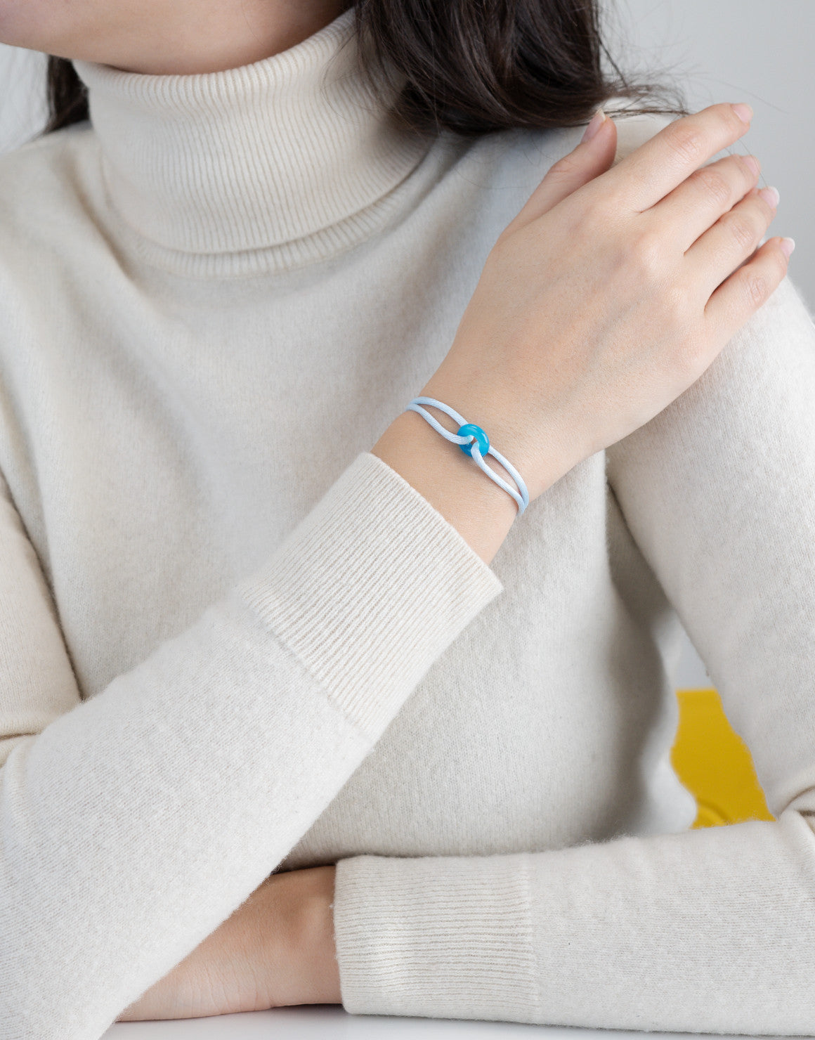 Blue Soho Cord Bracelet