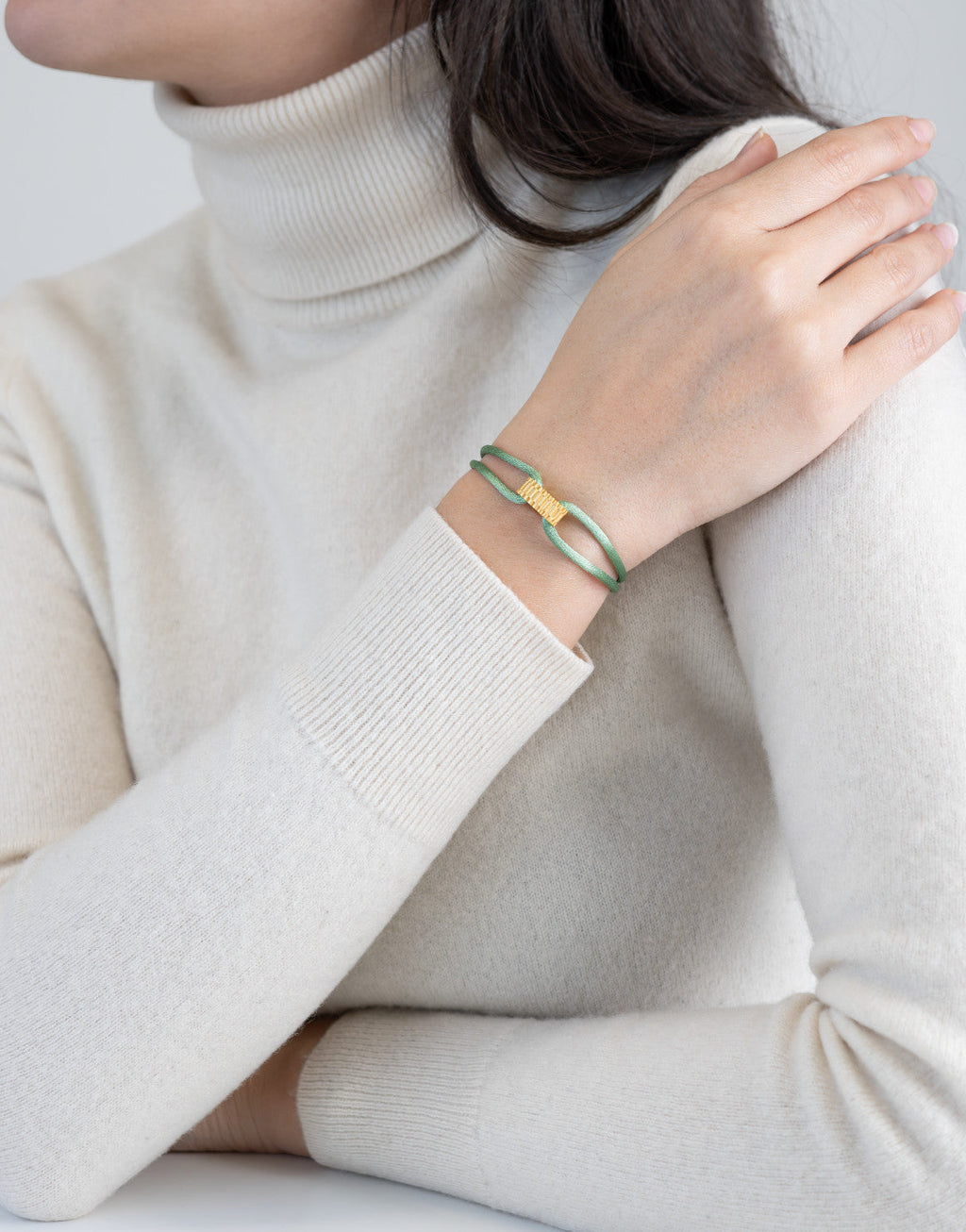 Golden Regent Cord Bracelet