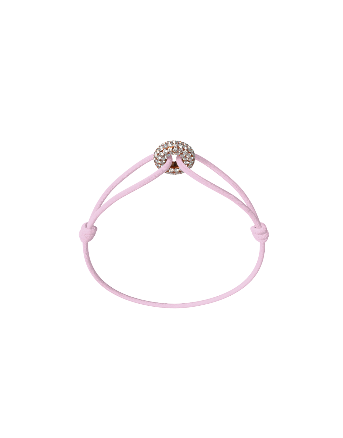 Mini Rose Soho Pave Cord Bracelet