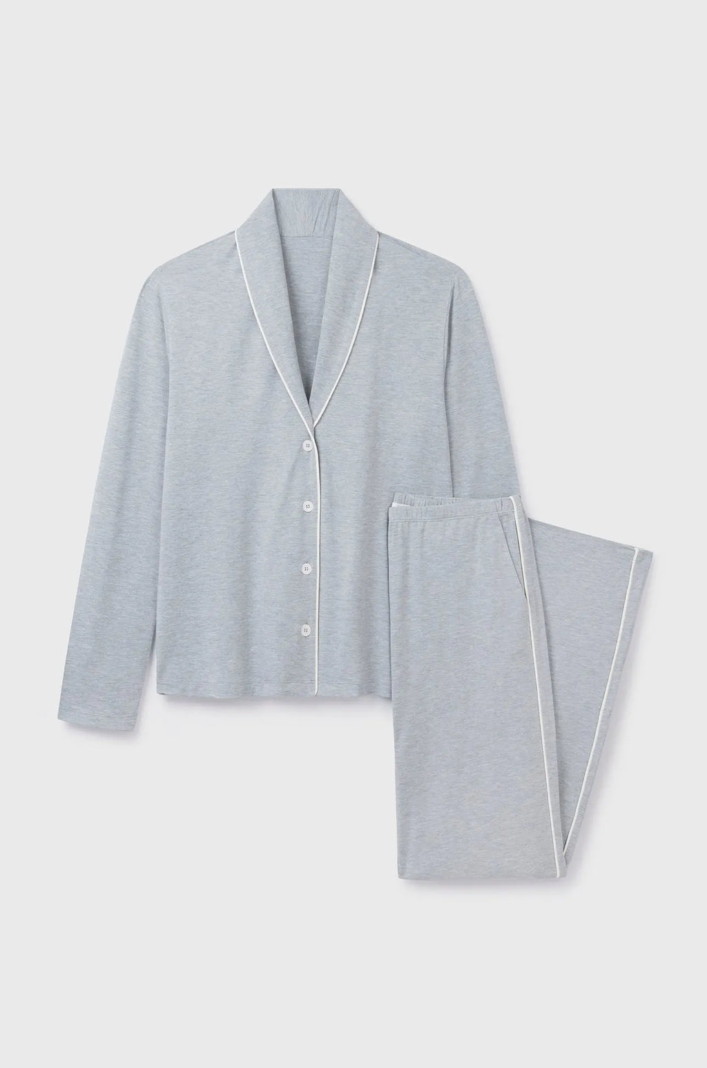Shawl Collar Pyjama Set in Micromodal