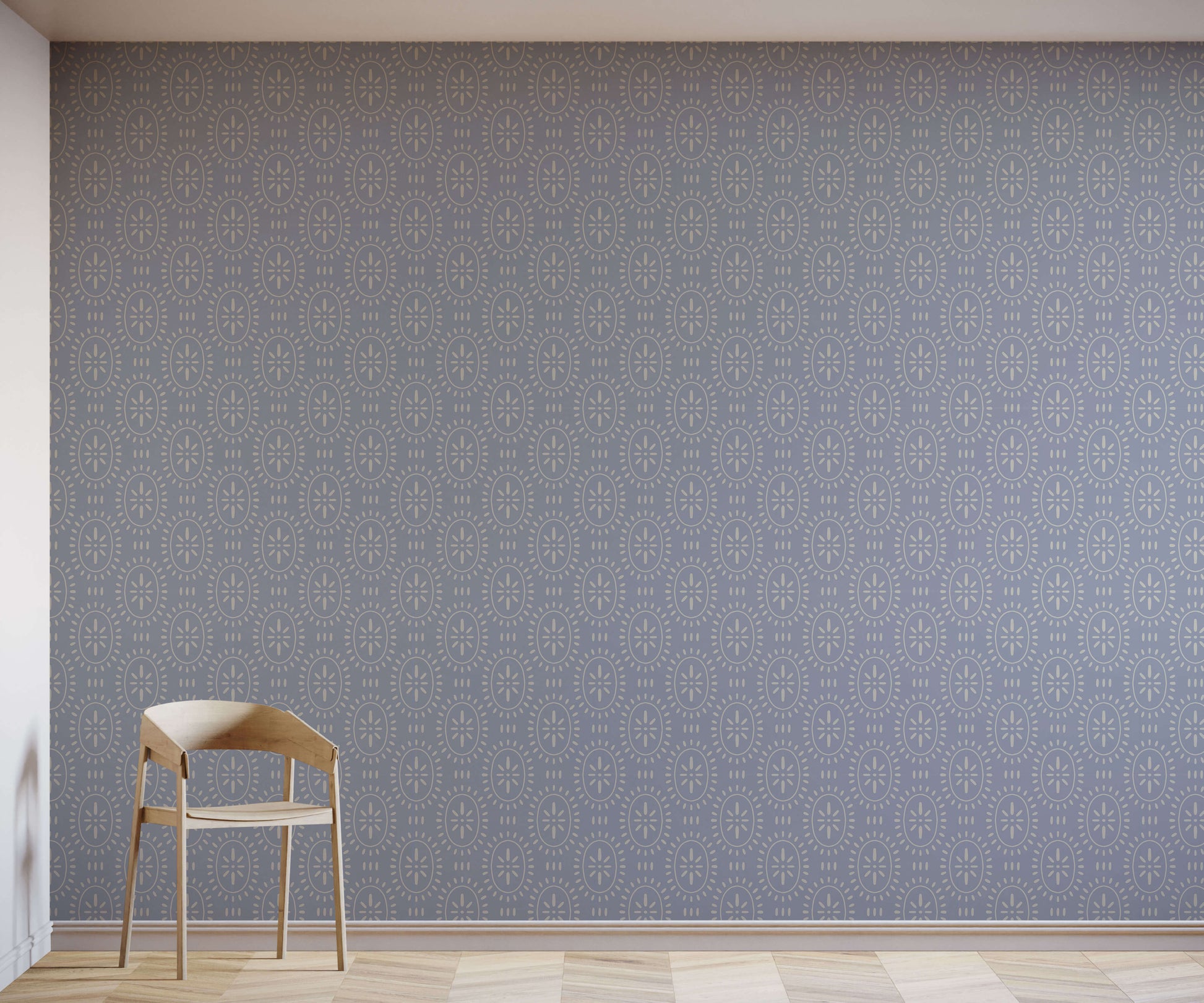 Limba Sun Pattern Wallpaper