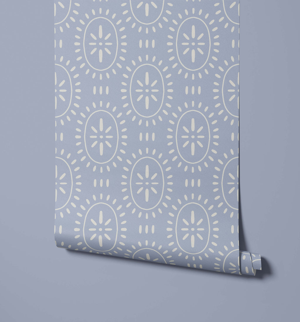 Limba Sun Pattern Wallpaper