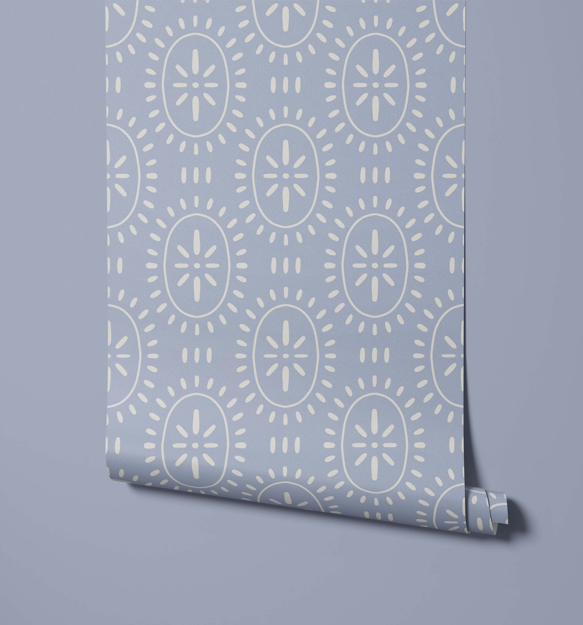 Limba Sun Pattern Wallpaper