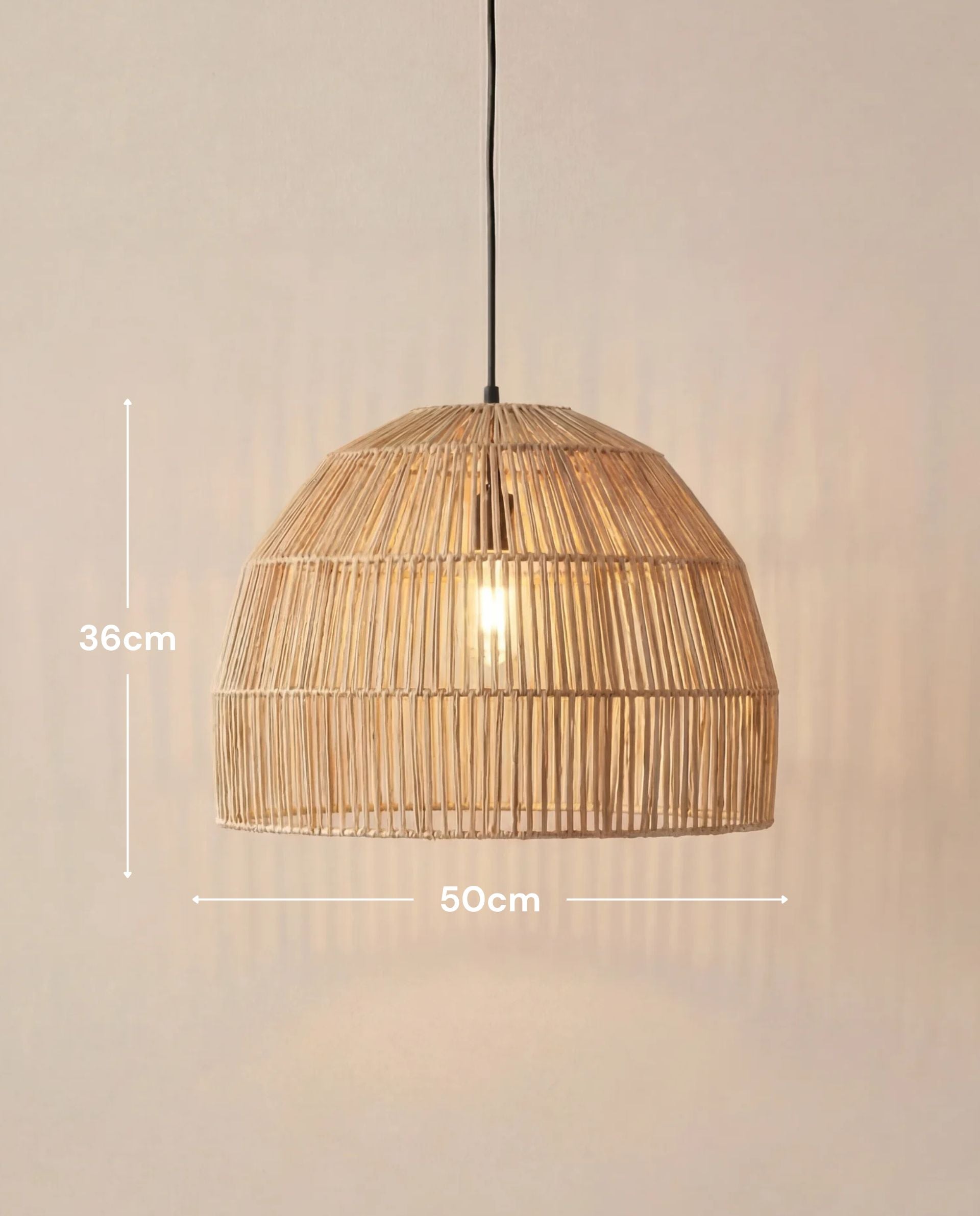 Lini Jute Lamp Shade