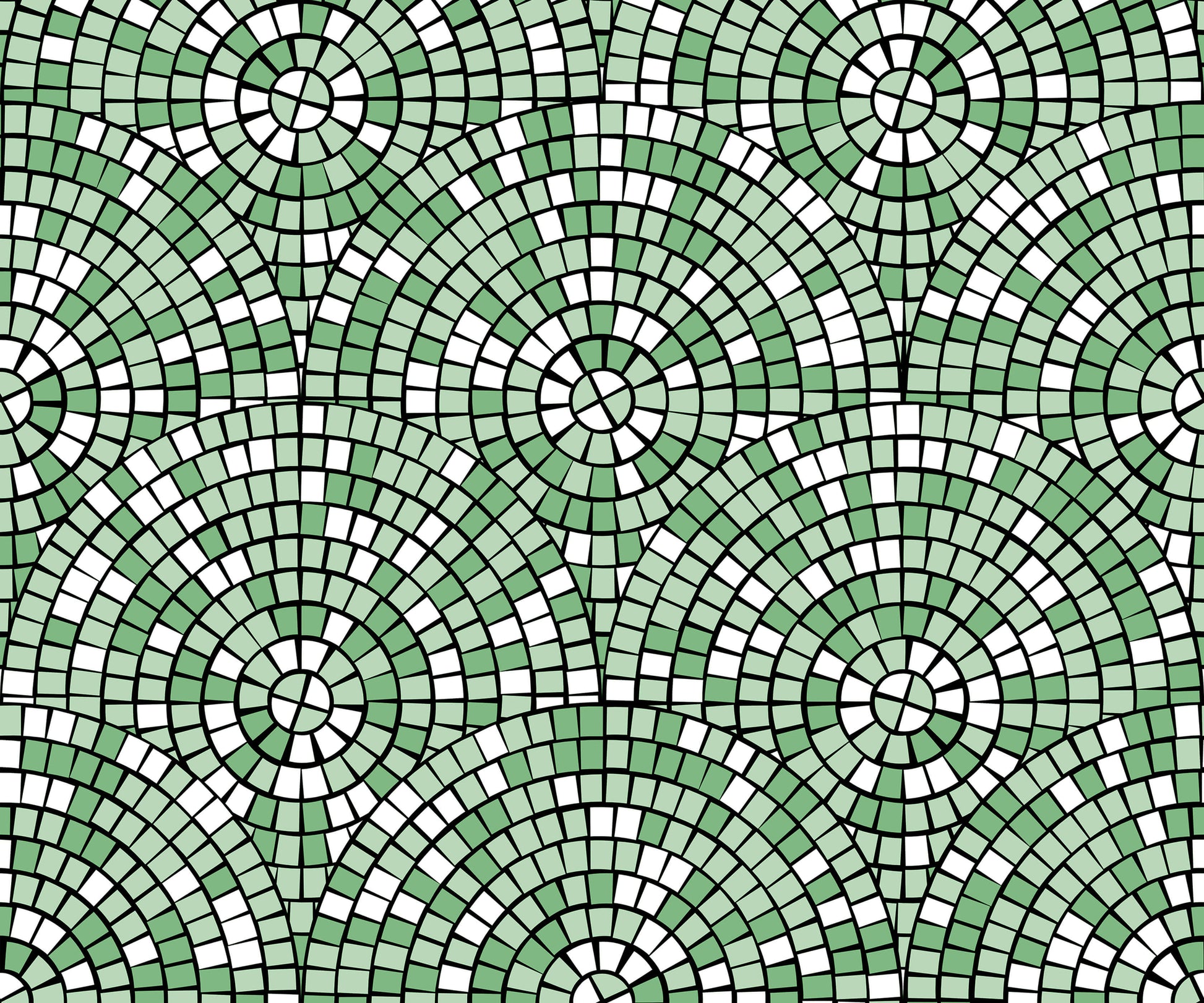 Loff Mosaic Tile Wallpaper