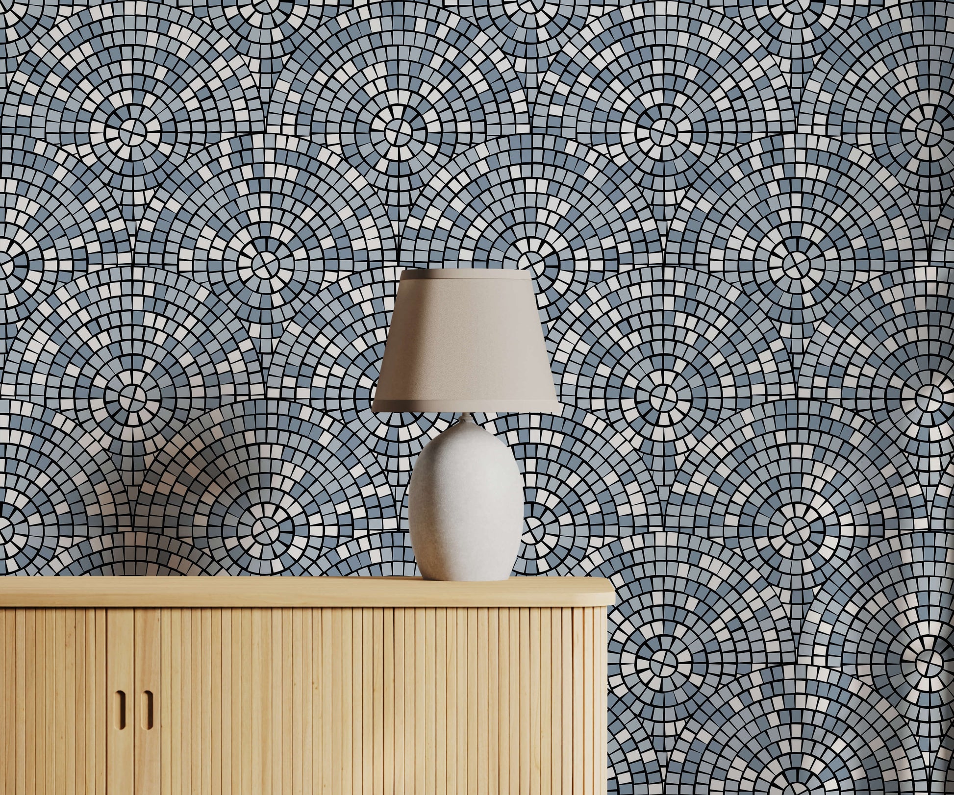 Loff Mosaic Tile Wallpaper