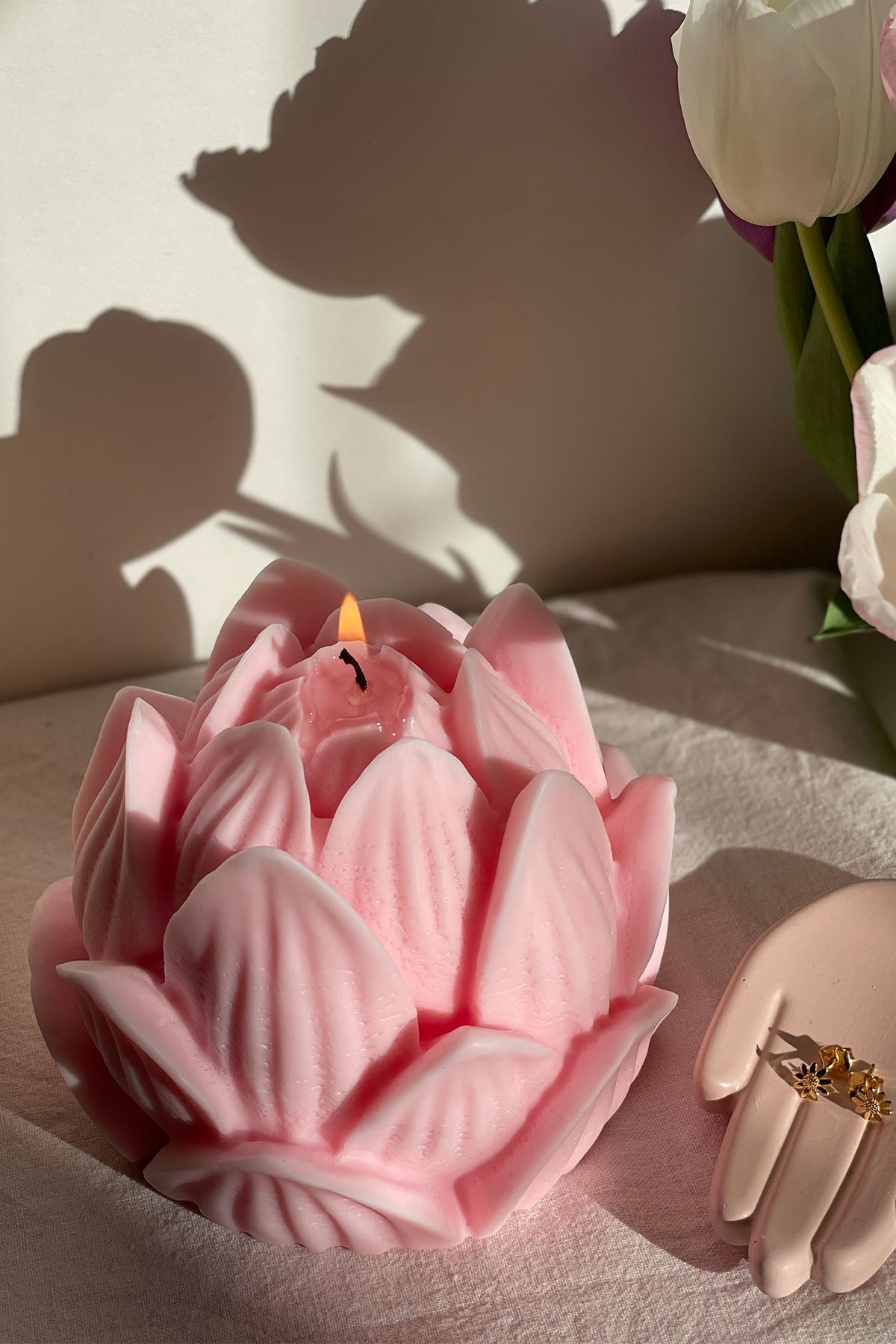 Lotus Flower Soy Candle