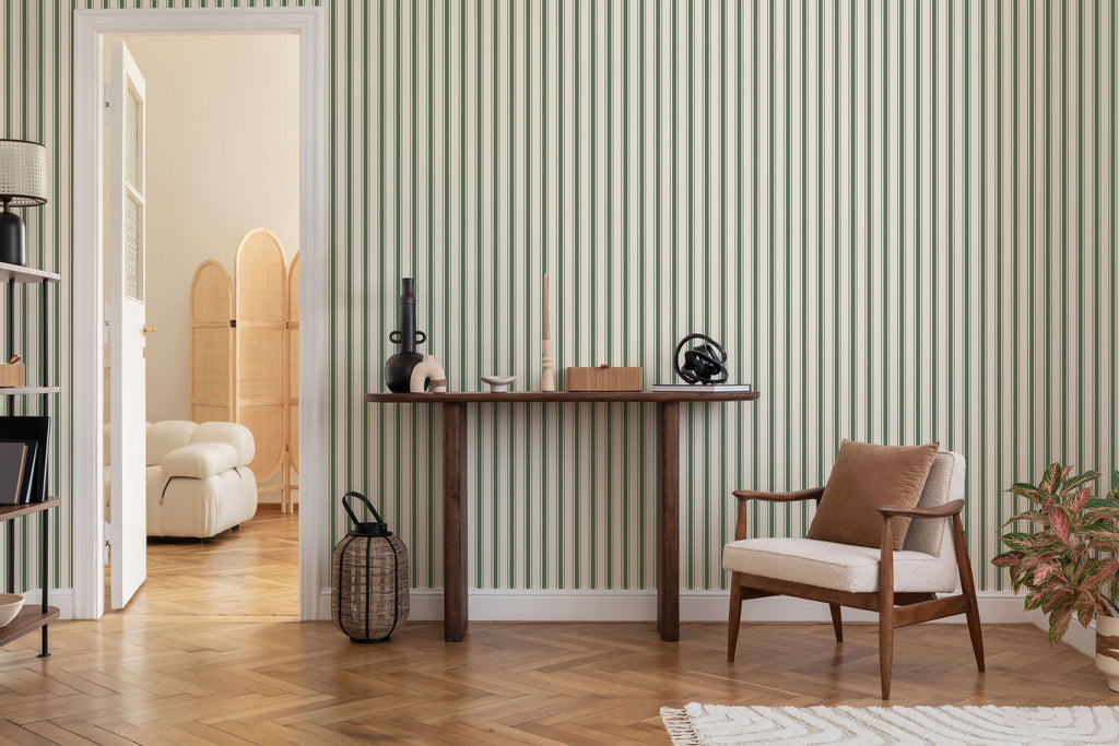 Lucas Victorian Stripe Wallpaper