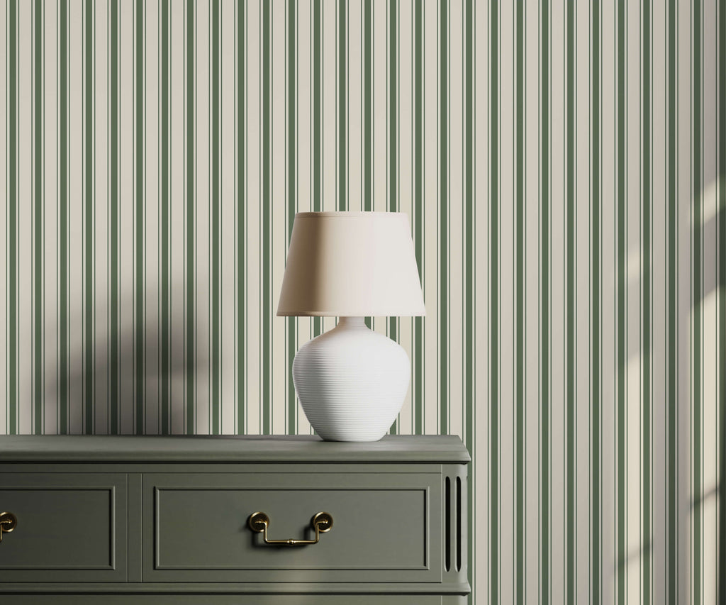 Lucas Victorian Stripe Wallpaper