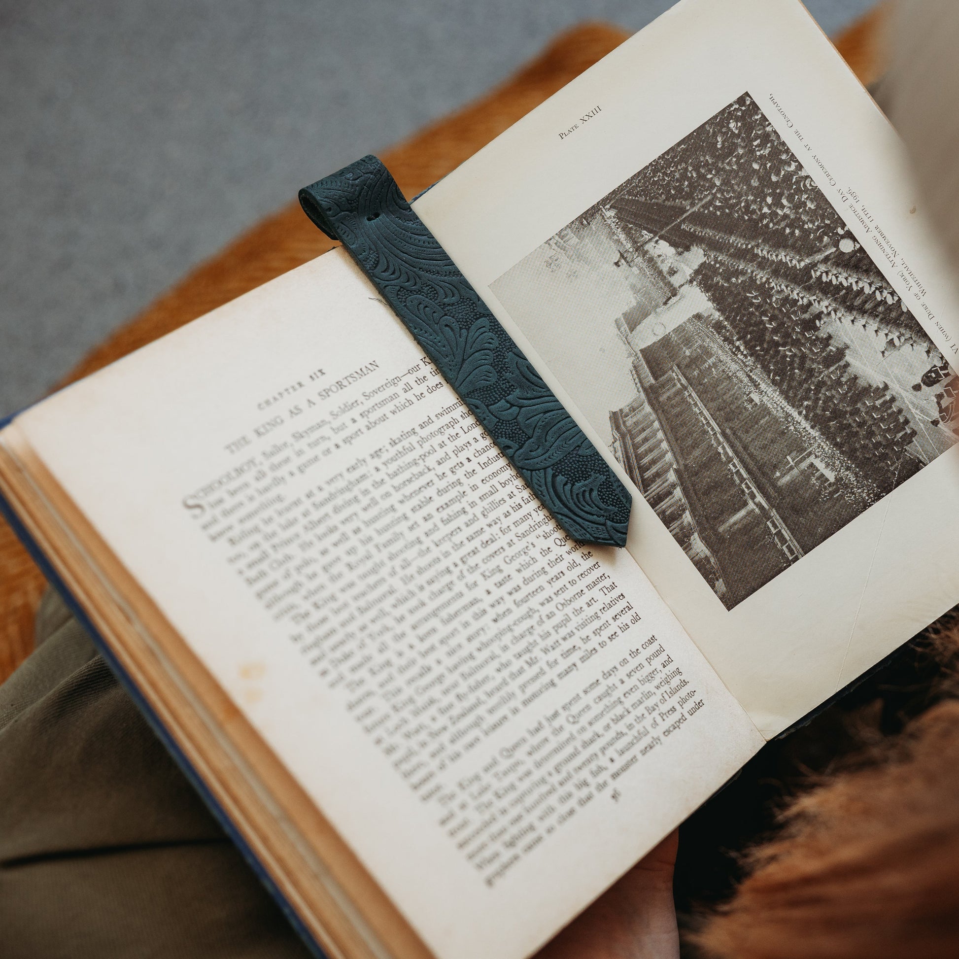 Botanical Leather Bookmarks