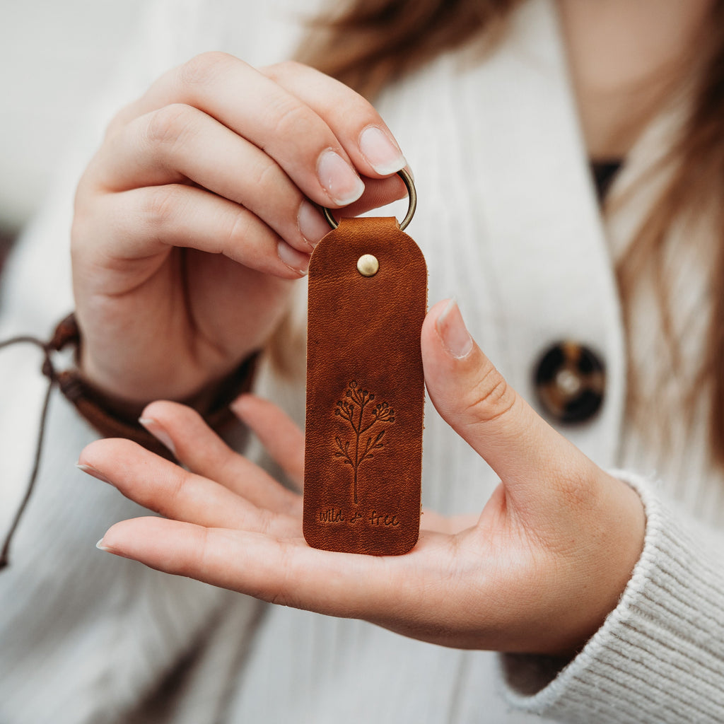 Floral Encouraging Keyrings