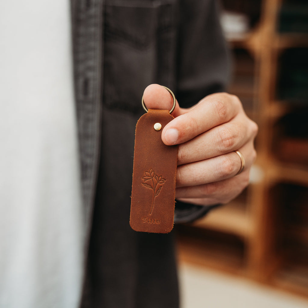 Floral Encouraging Keyrings