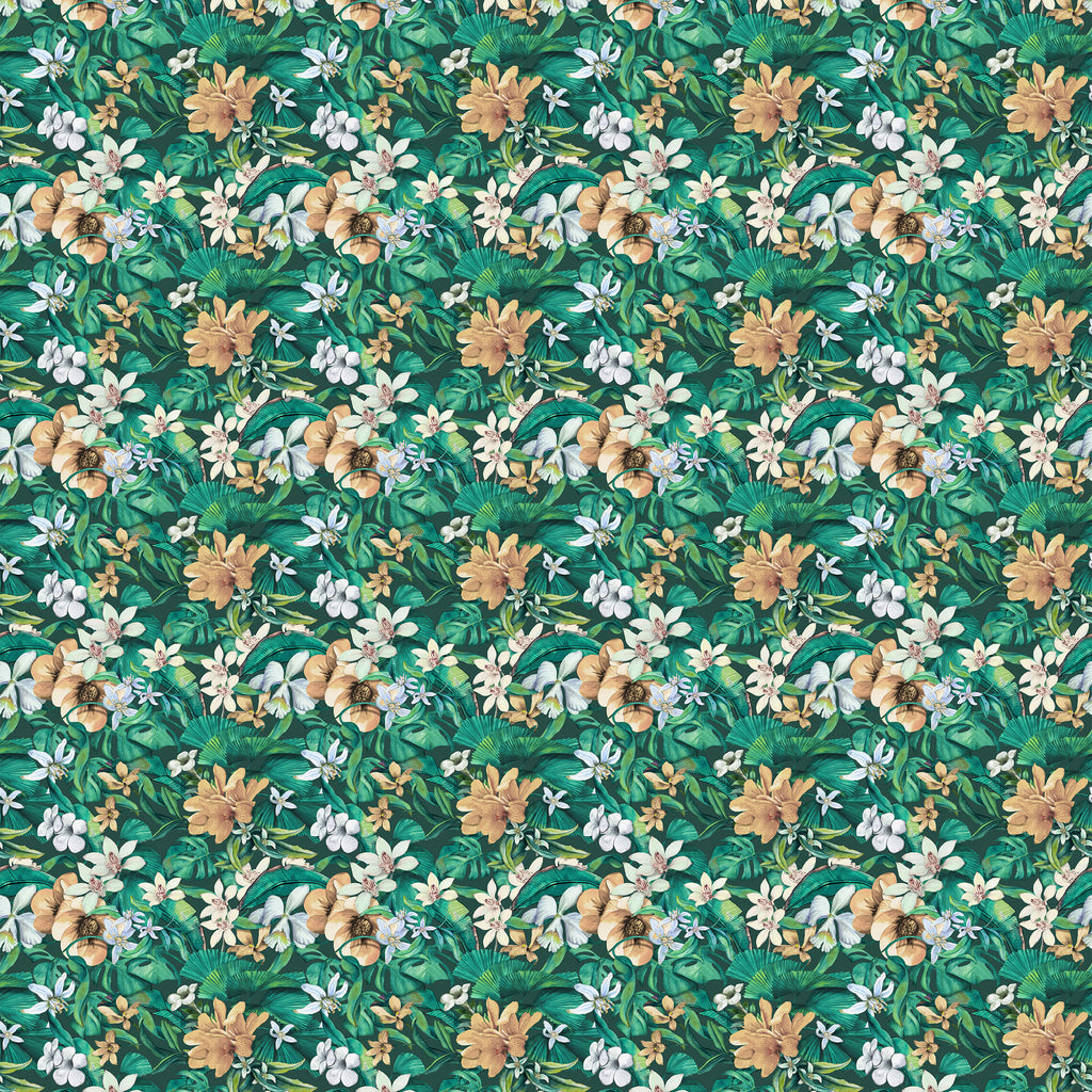 Tropical Floral Wallpaper