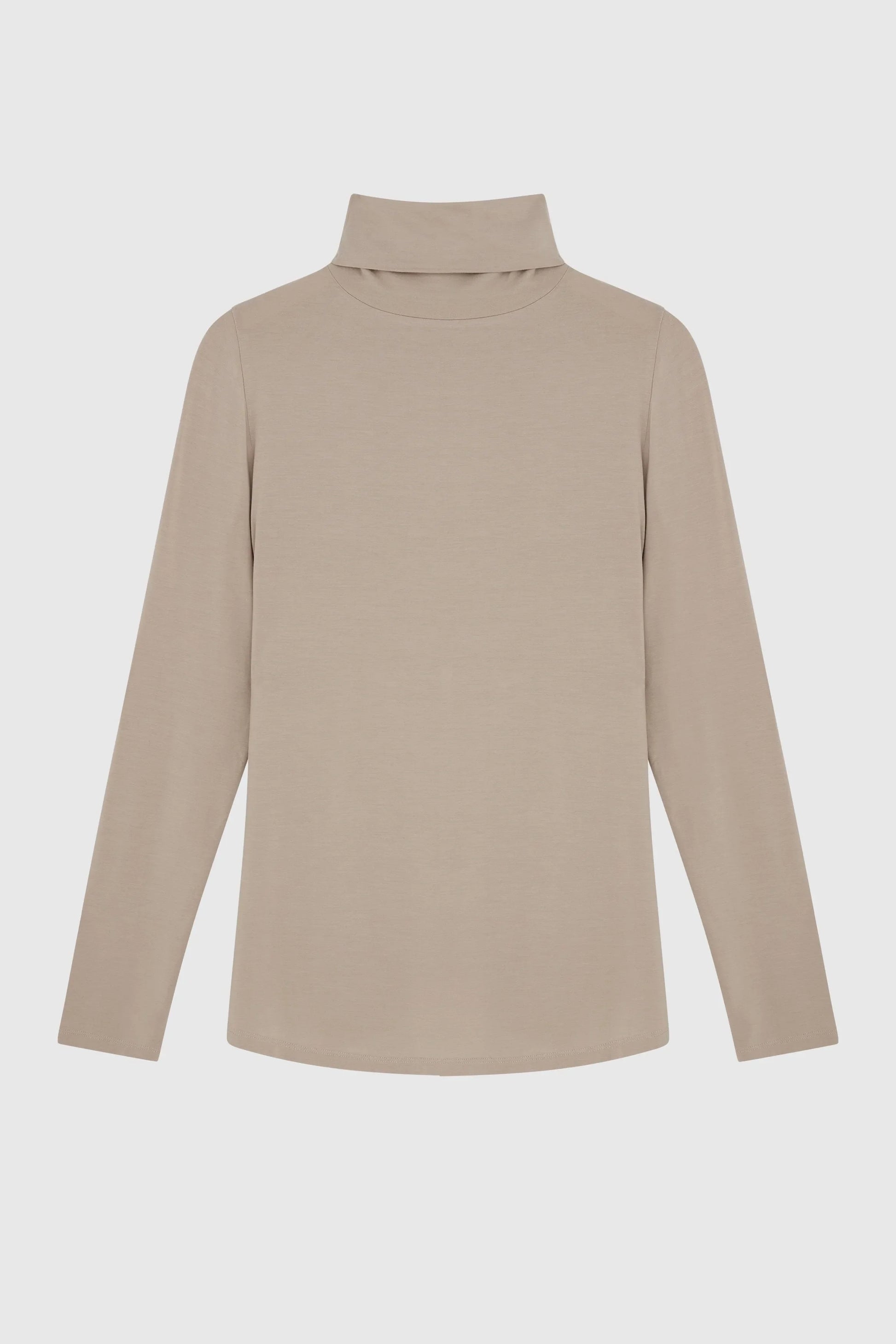 Roll Neck Micro Modal Top