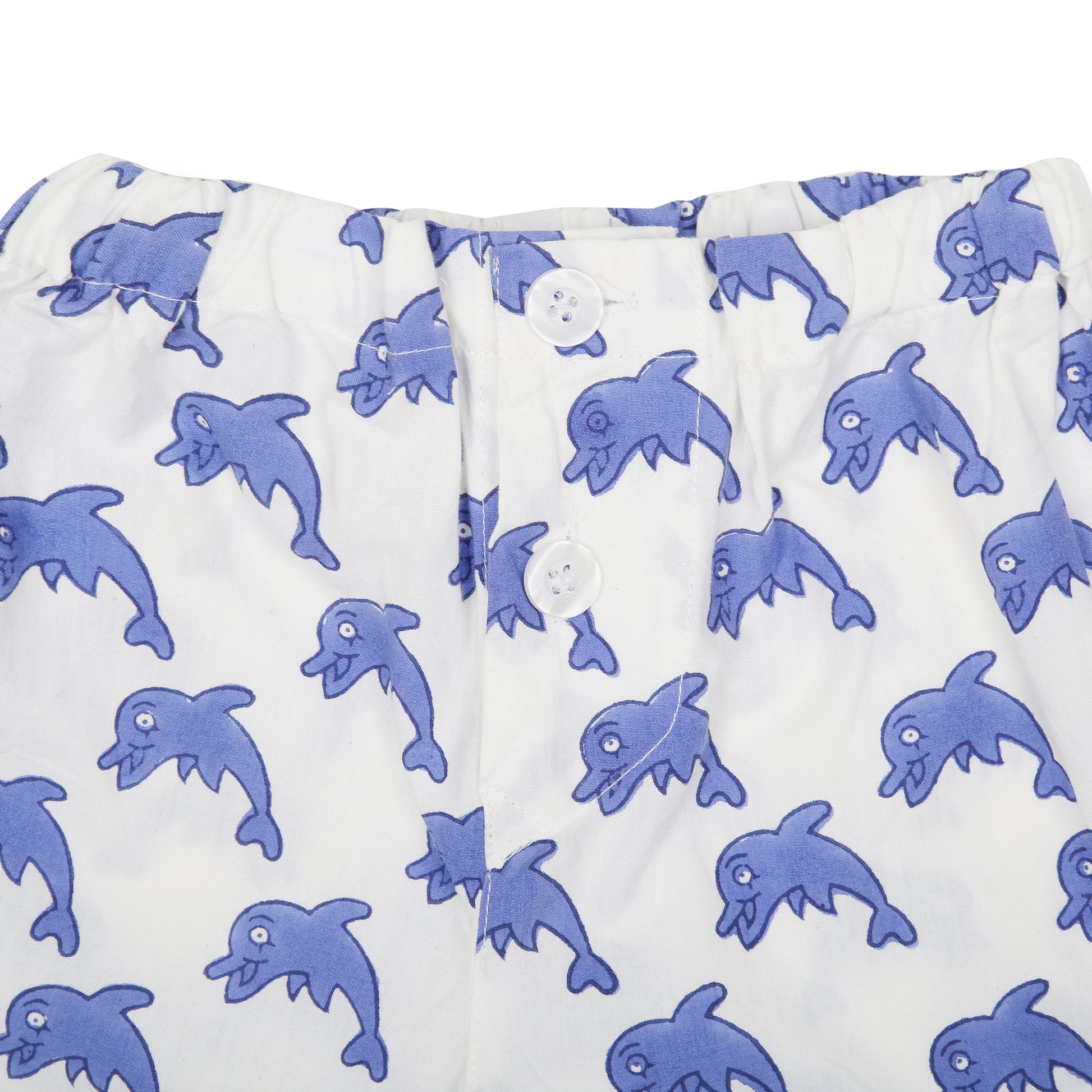 Dolphin Children's Pyjamas in Soft Cotton