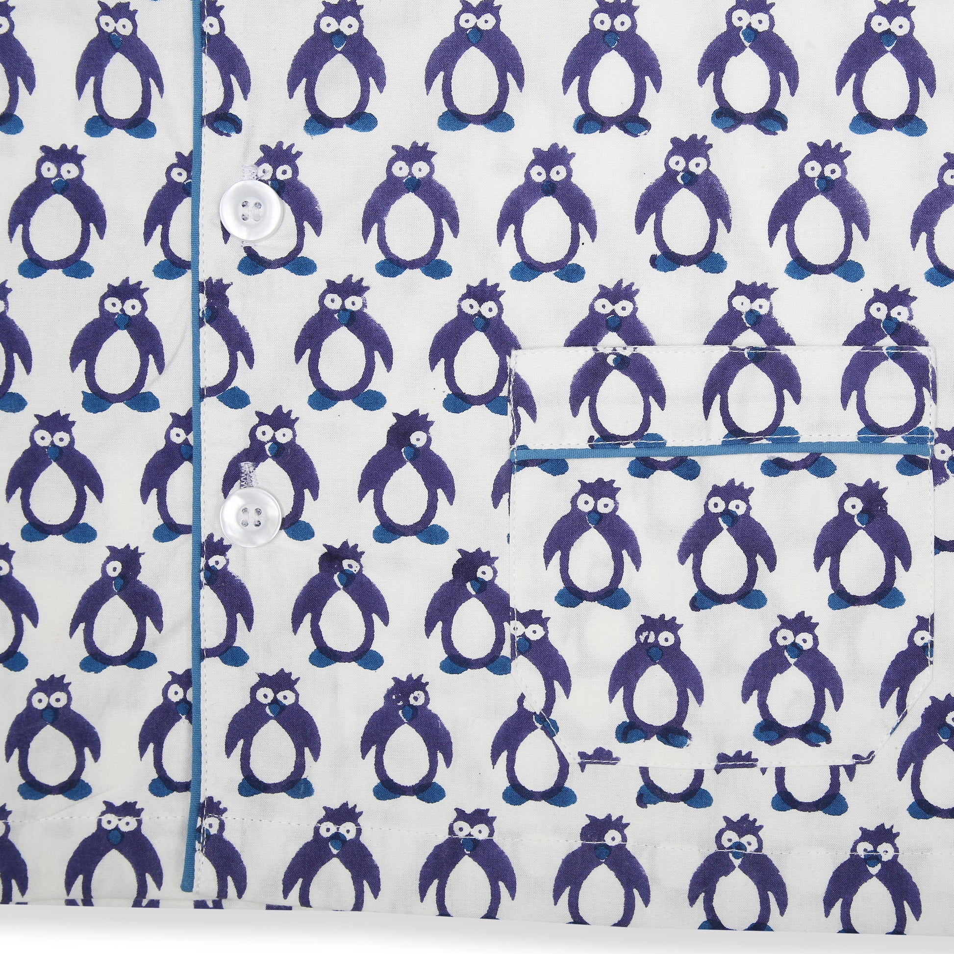 Children's Penguin Pyjamas in Soft Cotton