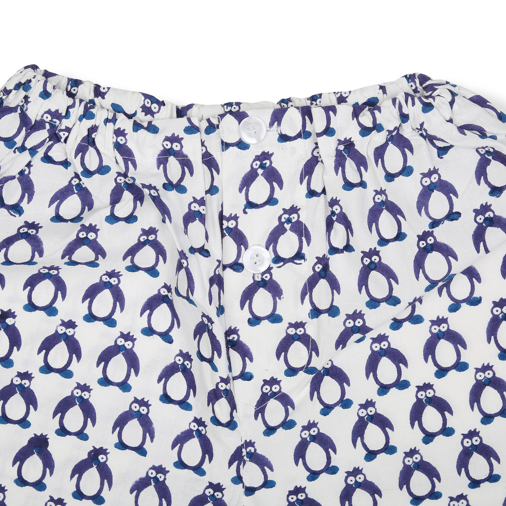 Children's Penguin Pyjamas in Soft Cotton