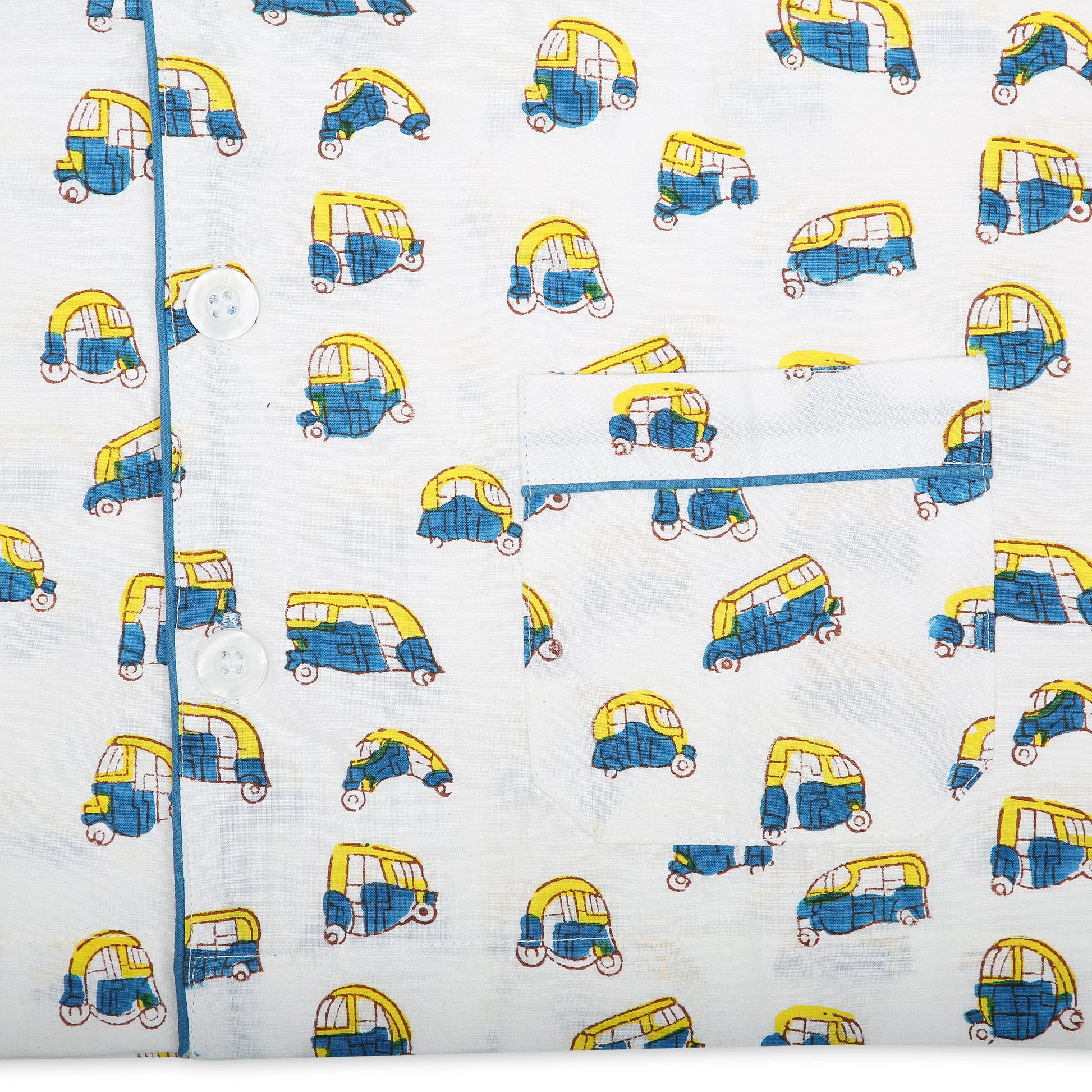 Children's Pyjamas Blue and Yellow