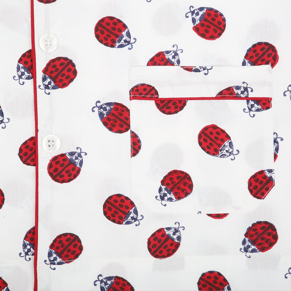 Ladybird Adult Pyjamas in Pure Cotton