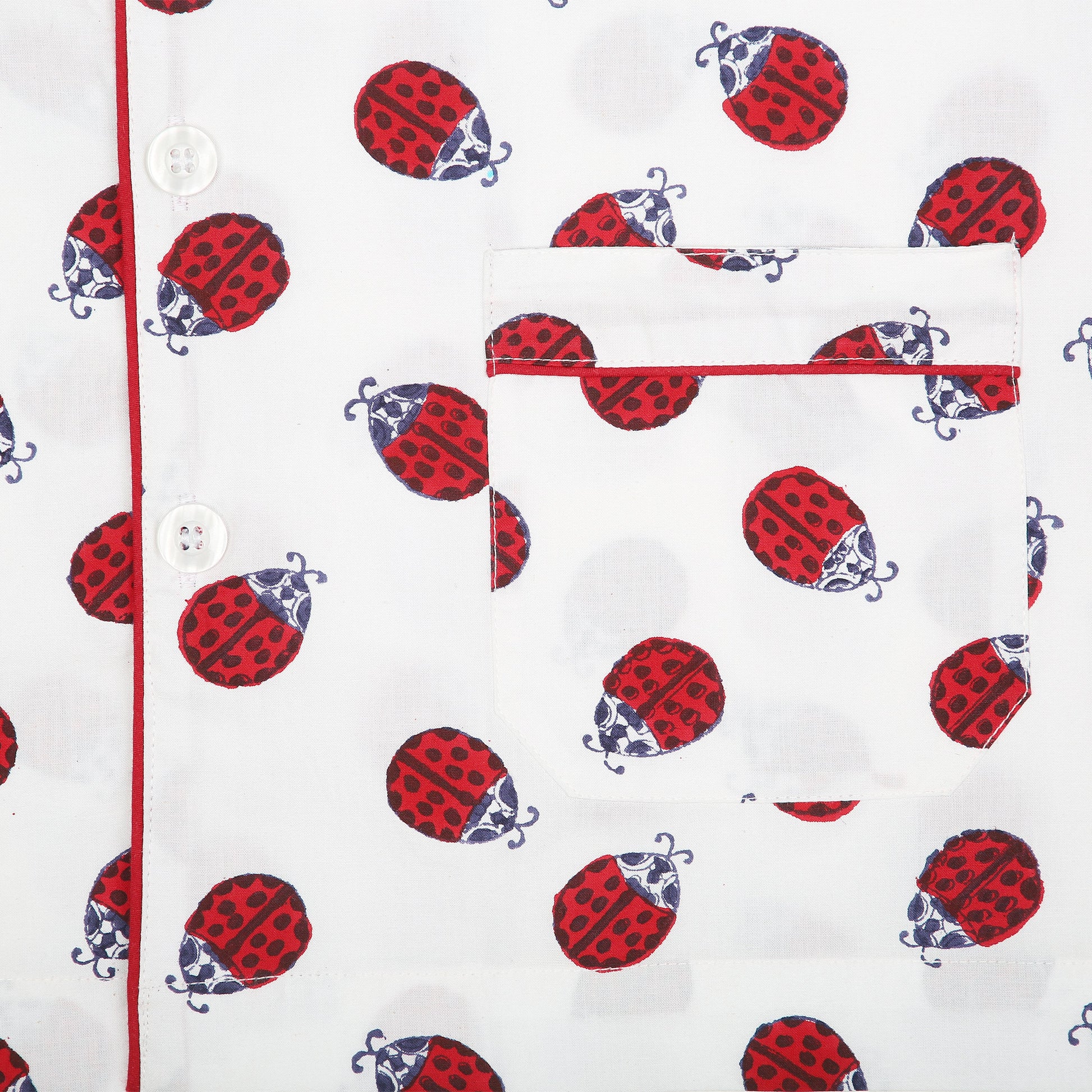 Ladybird Adult Pyjamas in Pure Cotton