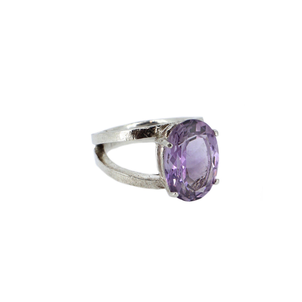 Maxi Double Empire Ring with Amethyst