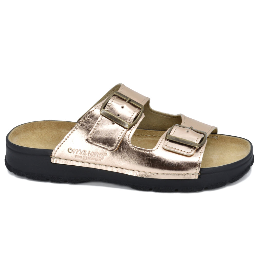 Meeliku Rose Gold Slides – Elegant, Durable & Handcrafted by Omaking at brixbailey.com