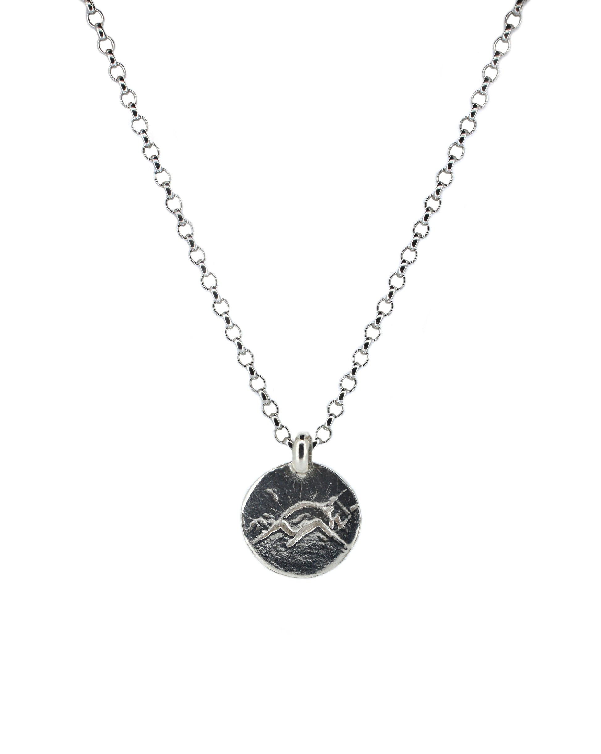 Mountain Rise Sterling Silver Talisman Necklace