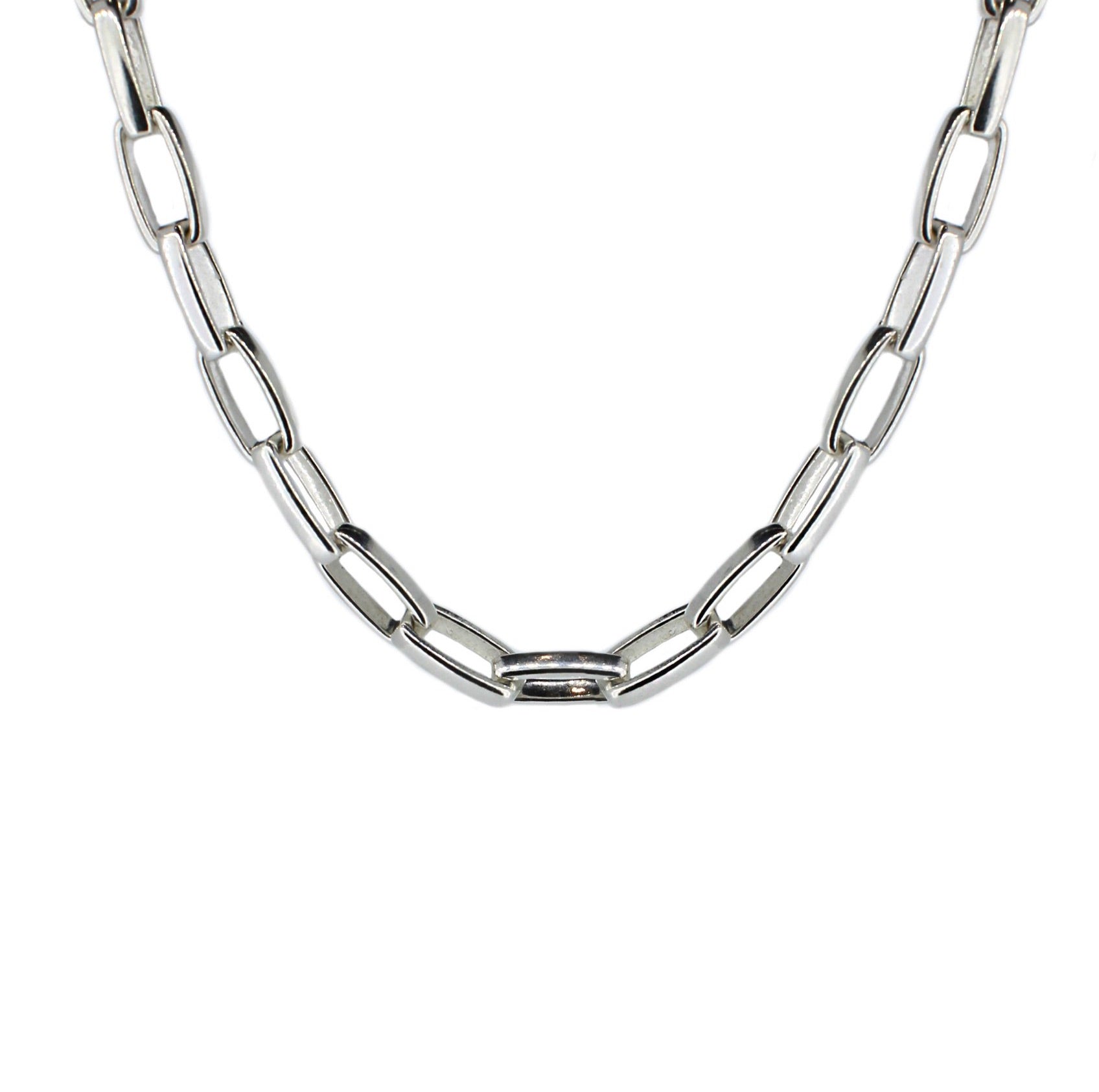 Sterling Silver Box Chain Necklace