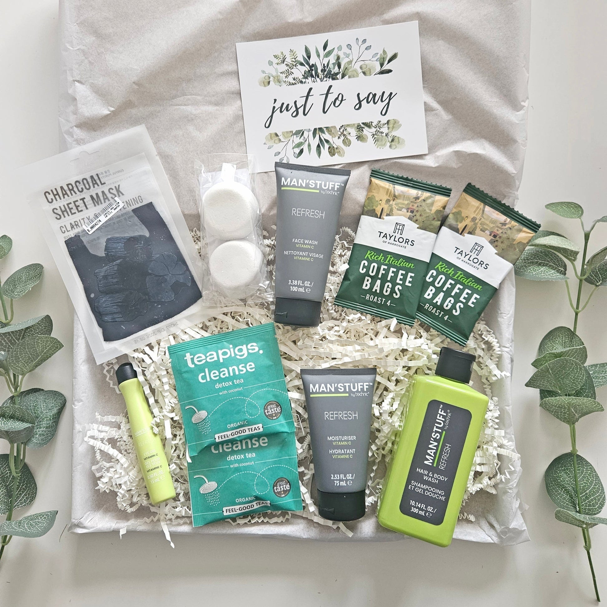 Men's Pamper Hamper Self Care Gift Box