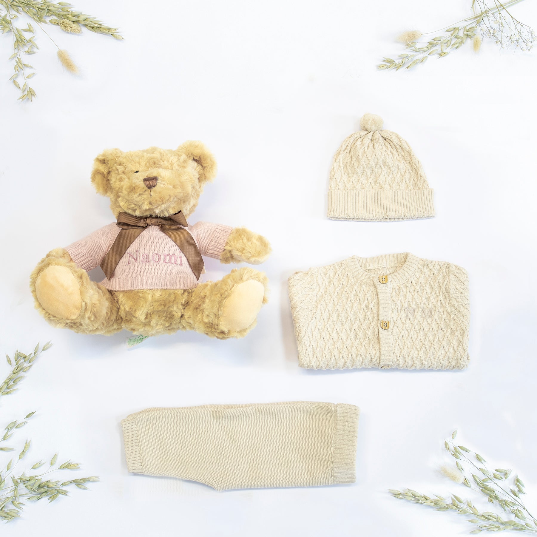 My First Outfit and Teddy Bear Gift Set