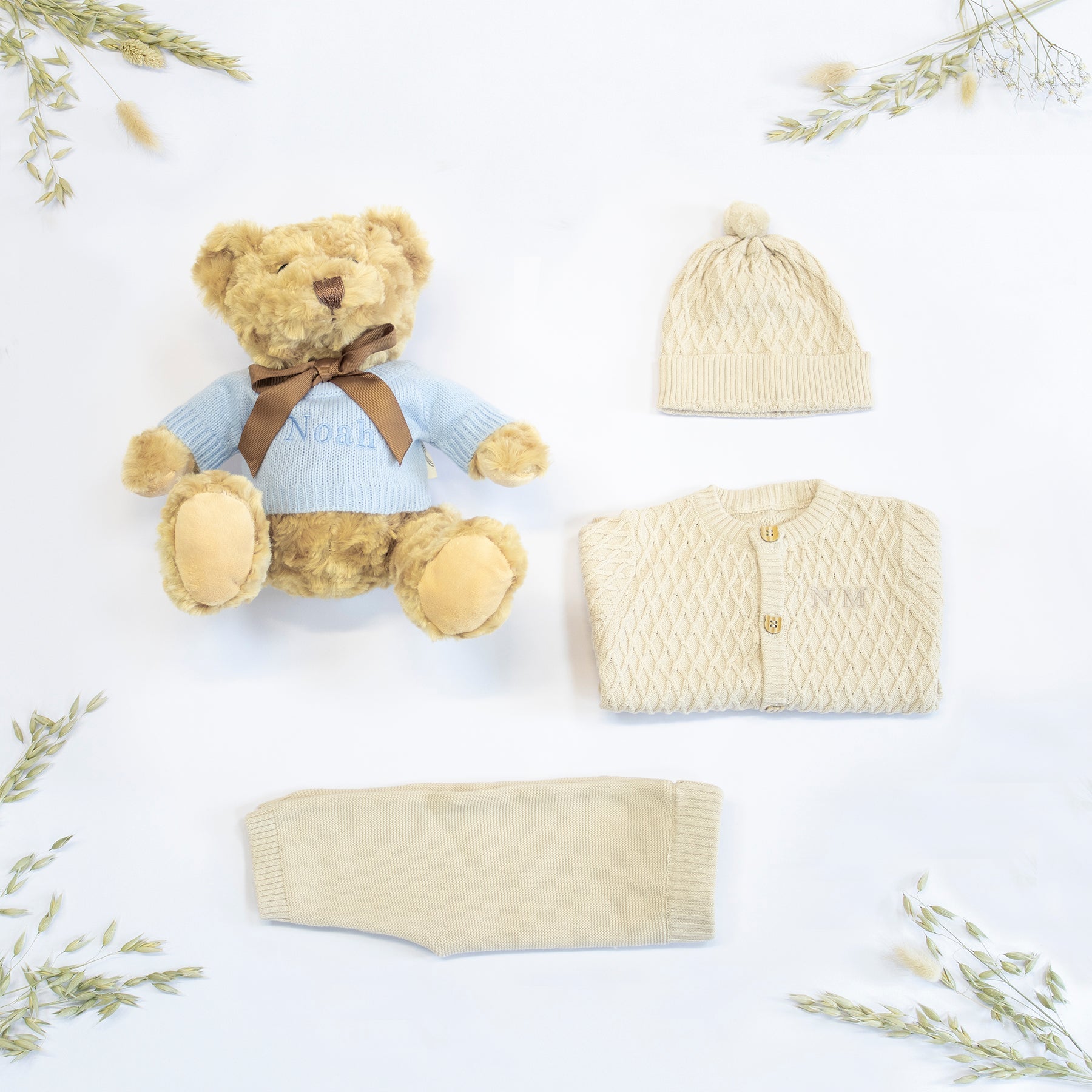 My First Outfit and Teddy Bear Gift Set