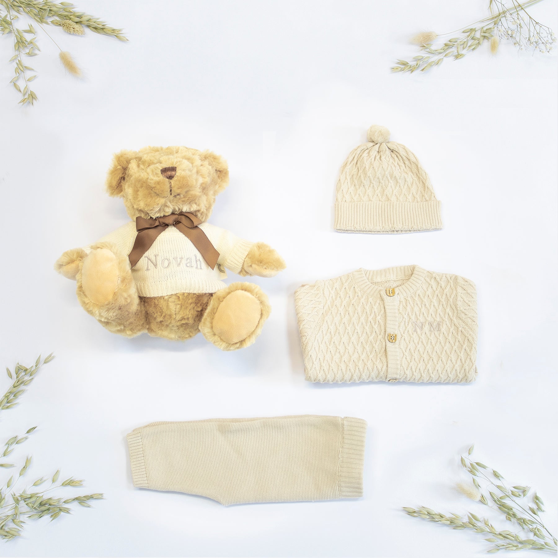 My First Outfit and Teddy Bear Gift Set