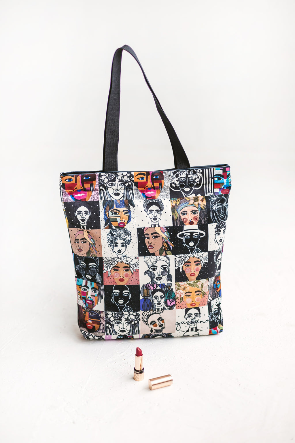 Garbanota Handmade Tote Bags – Stylish & Eco-Friendly Original Artwork by Garbanota at www.brixbailey.com