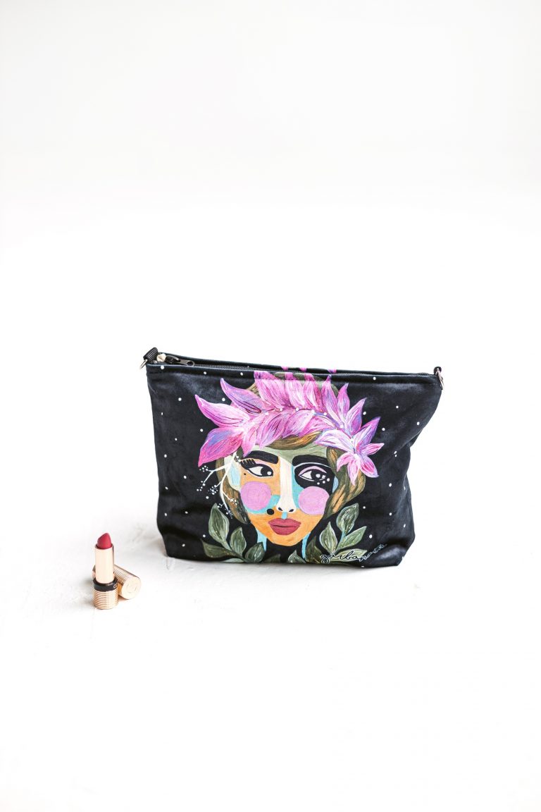 Garbanota Handmade Makeup Bags – Artistic & Versatile Organizer by Garbanota at www.brixbailey.com