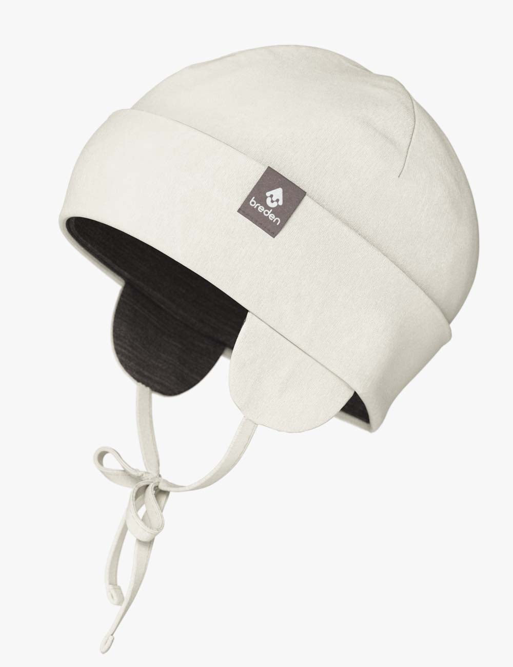 MIKA Merino-Lined Baby Hat – Secure, Windproof & Cozy by Breden at brixbailey.com