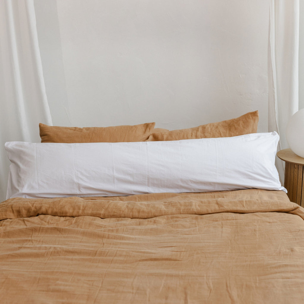 Full Body Maternity Pillow with Organic Cotton Cover