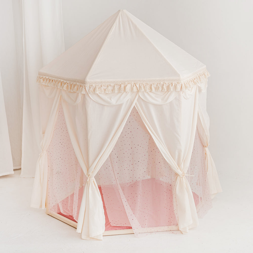 Boho Pavilion Playhouse Tent for Kids