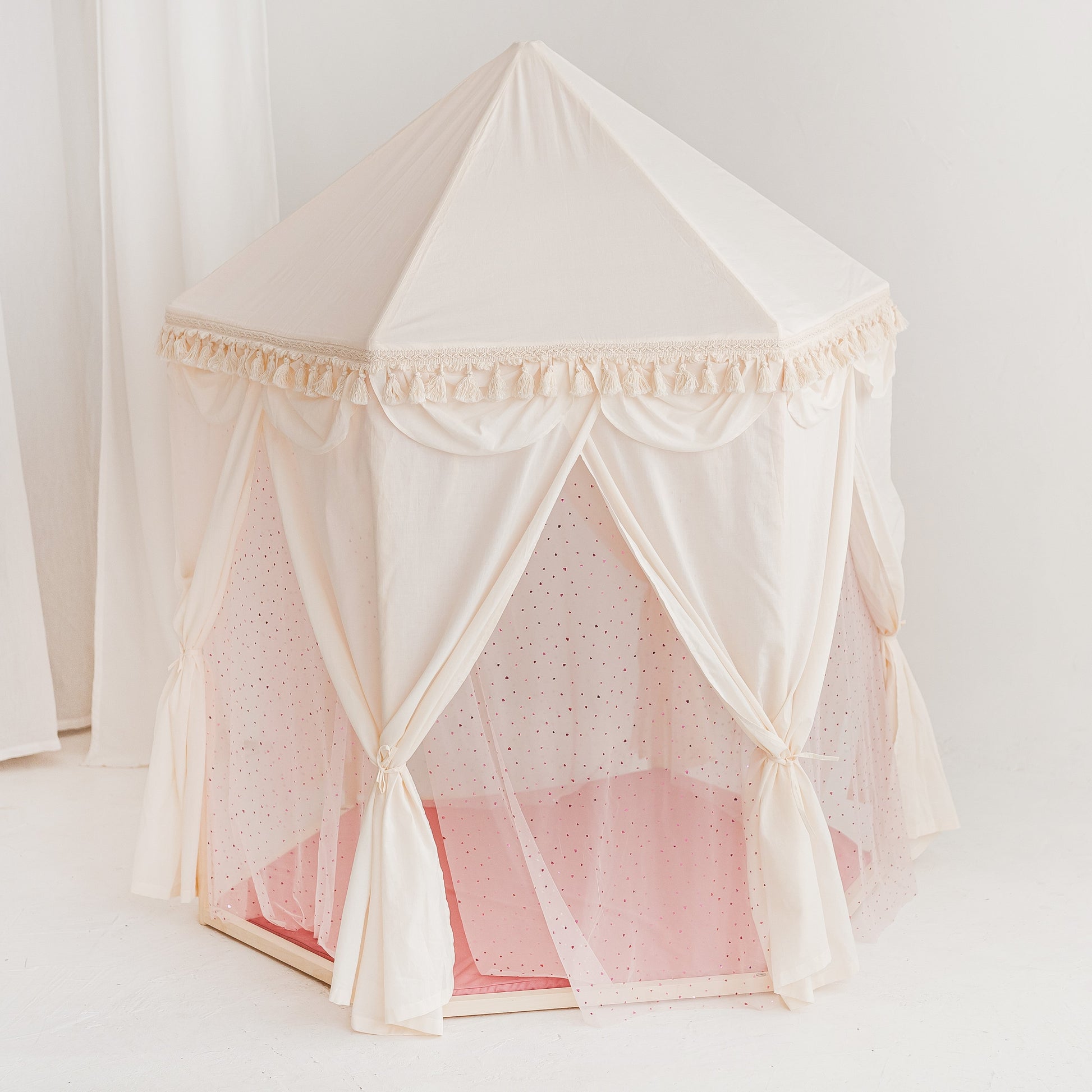 Boho Pavilion Playhouse Tent for Kids