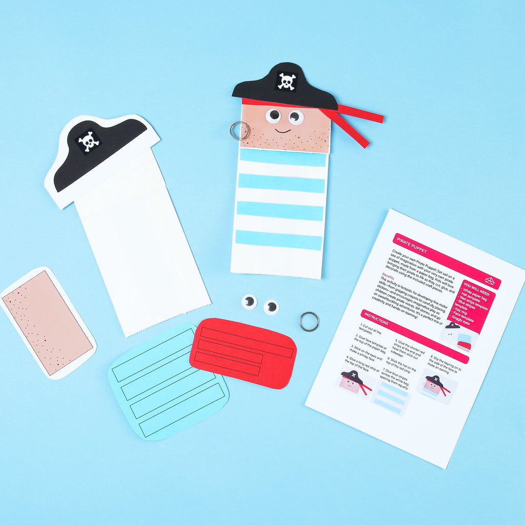 Pirate Adventure Activity Kit for Kids