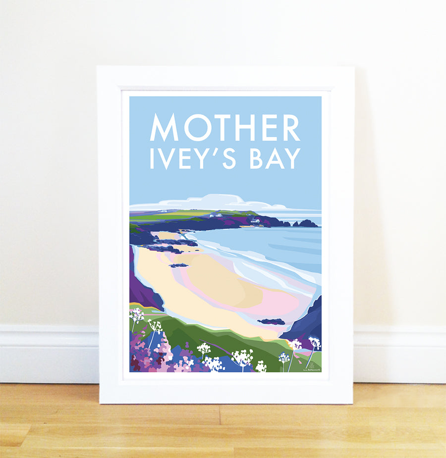 Mother Ivey's Bay Cornish Coast Print