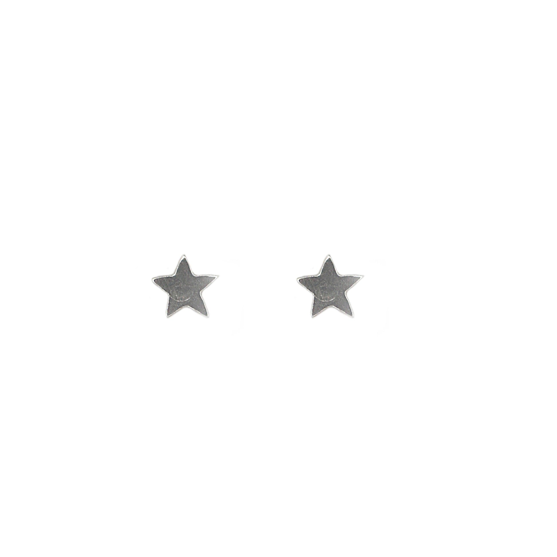 Baby Star Studs in Sterling Silver